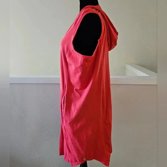 LIVI Active Athletic Hooded Dress/Cover up - Size 18/20 - Hibiscus (Orange) - Picture 2 of 6